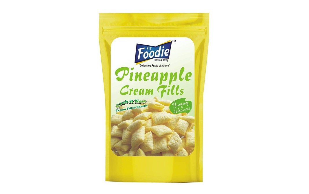 Fit Foodie Pineapple Cream Fills    Pack  150 grams